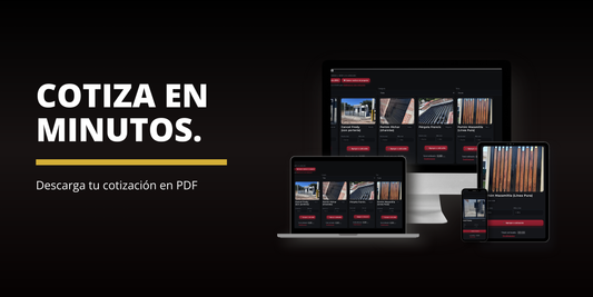 Cotizador VDR: cotiza tu proyecto de herrería en minutos con precios claros (sin llamadas ni esperas)