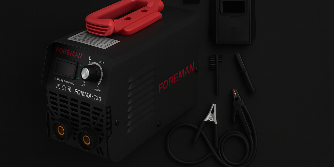 Soldadora Inverter Foreman MMA 130A 110V Profesional | Potencia y Precisión para Herreros