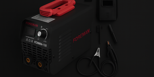 Soldadora Inverter Foreman MMA 130A 110V Profesional | Potencia y Precisión para Herreros