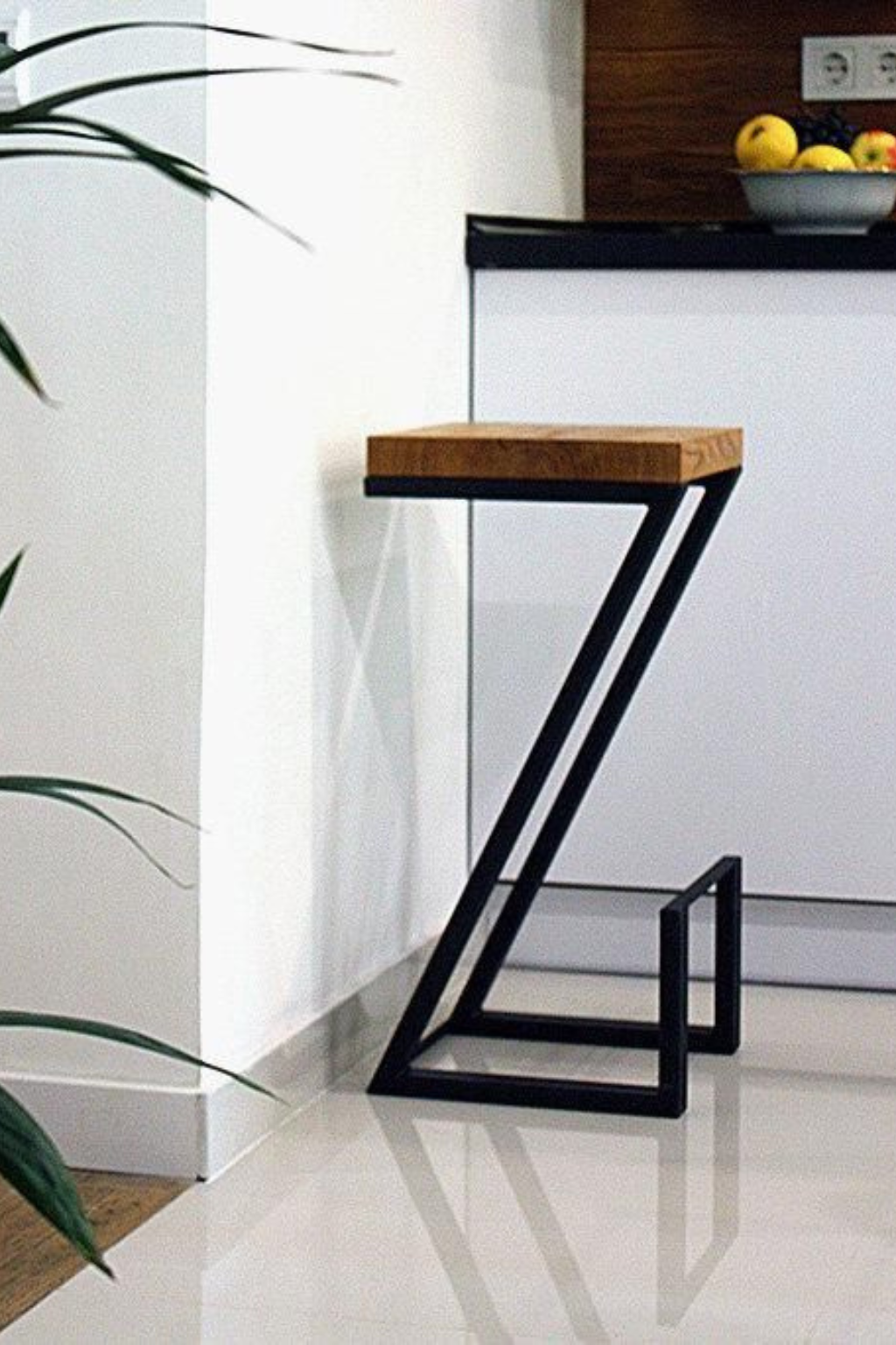 Banco Z Industrial 65-75 Metal-Madera