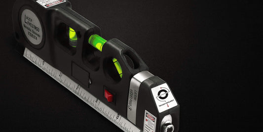 Nivel Láser con Metro y Tres Burbujas VDR | Precisión y Eficiencia en Cada Proyecto